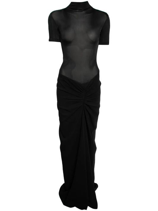 Christopher Esber Ruched Gown — Same as shown — Size XS — Front View