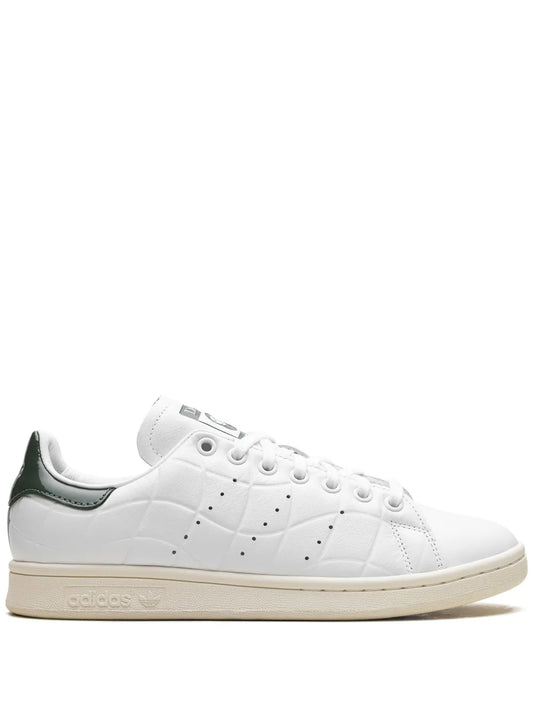 adidas Stan Smith Dime White Green Sneakers — White/Green — Size US M 8 - US W 9.5 — Front View