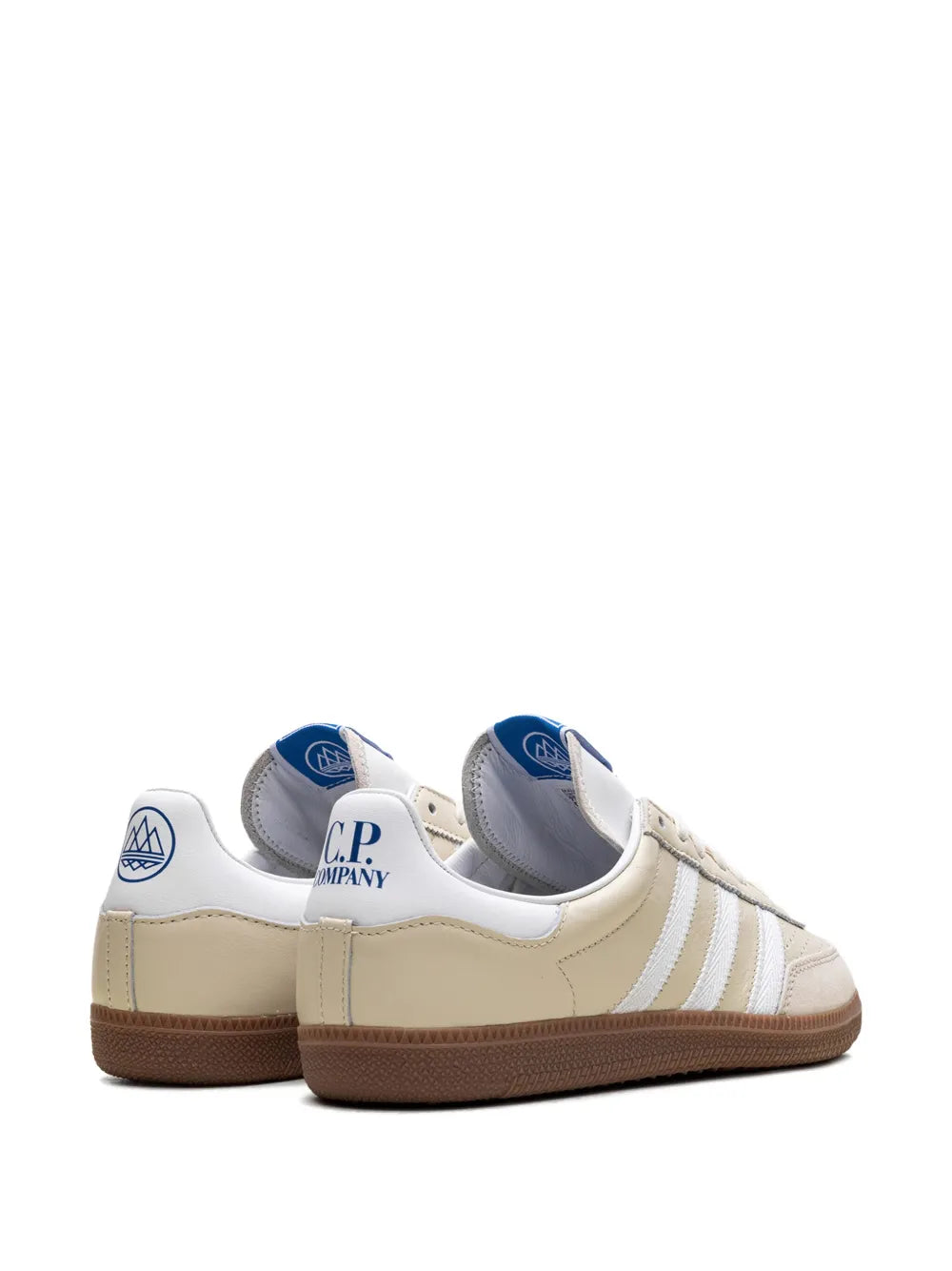 adidas X C.P. Company Wimberly Sand Sneakers — S/ Beige — Size US M 10 - US W 11.5 — Back View
