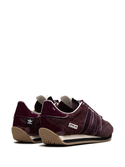 adidas X Song For The Mute Country Og Sneakers — Chocolate Brown — Size US M 8 - US W 9.5 — Back View