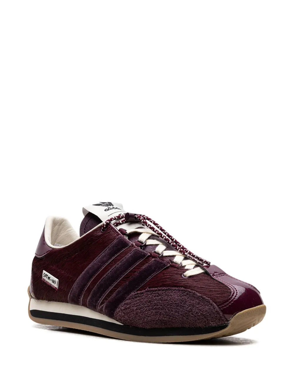 adidas X Song For The Mute Country Og Sneakers — Chocolate Brown — Size US M 8 - US W 9.5 — Side View