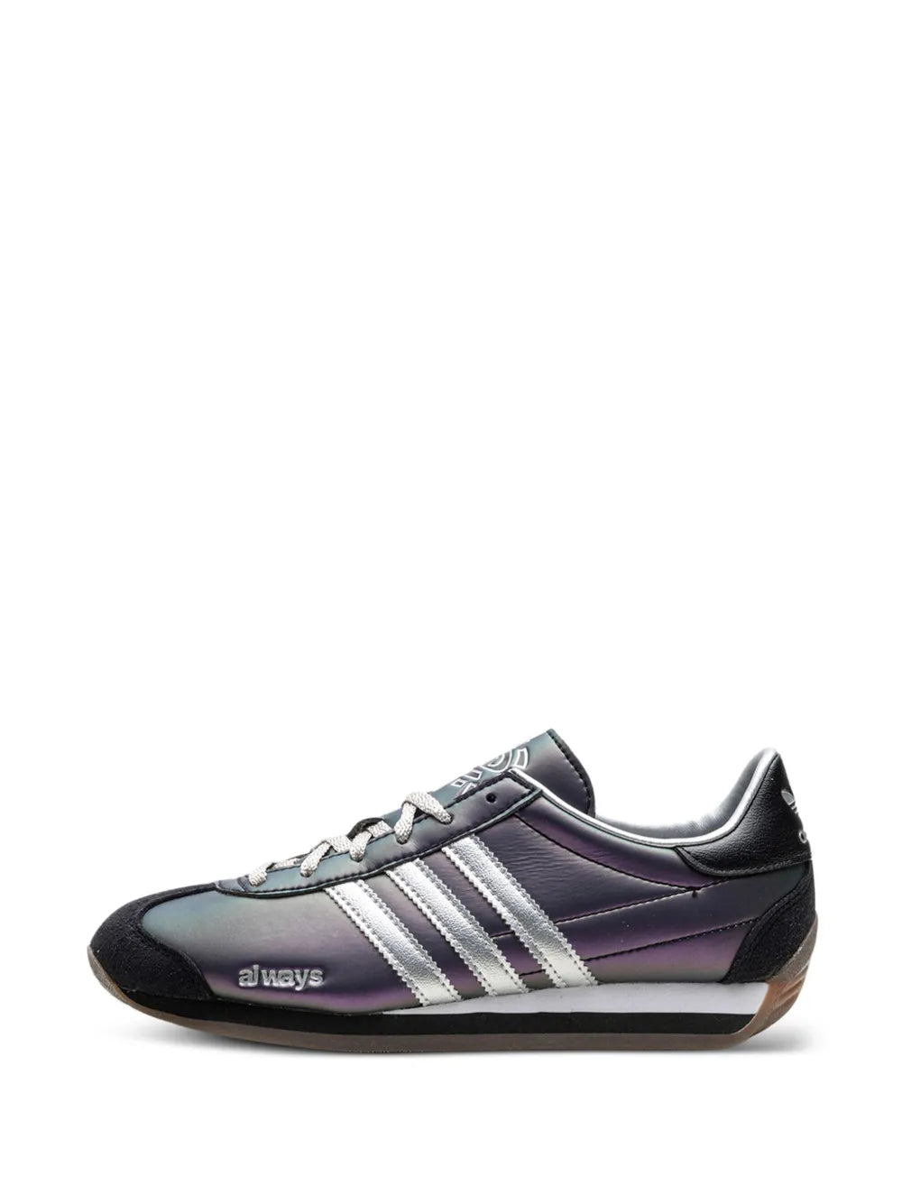 adidas X Always Do What You Should Do Country Og Sneakers — Light Purple — Size US M 7 - US W 8.5 — Detail View