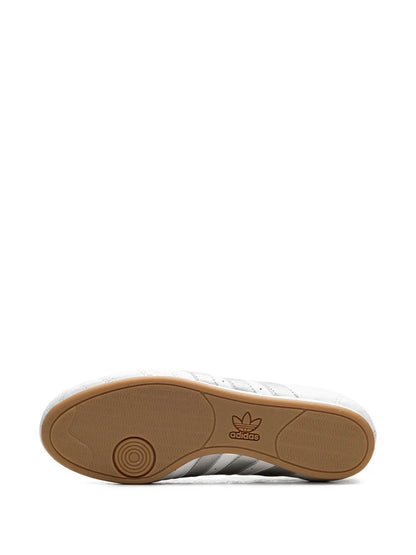 adidas Taekwondo Cloud White/Silver Metallic/Gum Sneakers — White — Size US M 9.5 - US W 11 — Top View