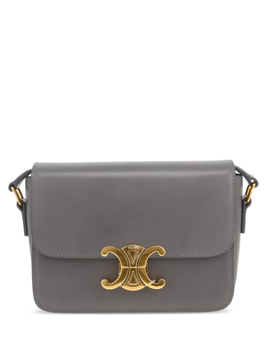 Celine Pre Owned Teen Triomphe Shoulder Bag — Same as shown — Size One Size — Front View