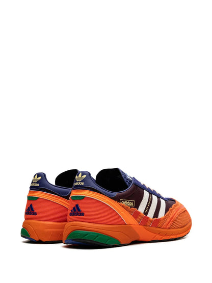 adidas X Bad Bunny Adizero Sl72 Maroon Sneakers — Maroon/White/Red — Size US M 8 - US W 9.5 — Back View