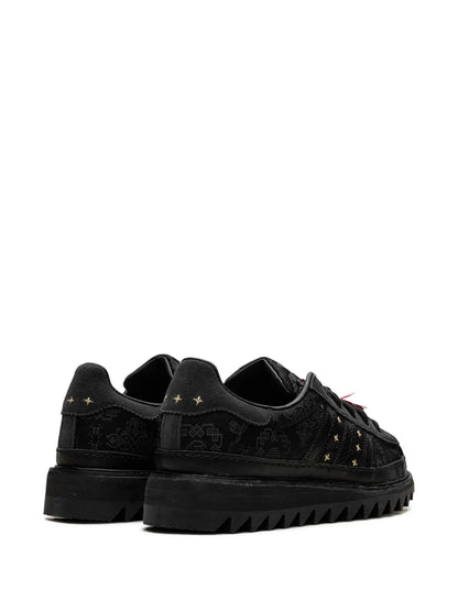 adidas X Clot Superstar Chinese New Year Sneakers — Black — Size US M 10 - US W 11.5 — Back View