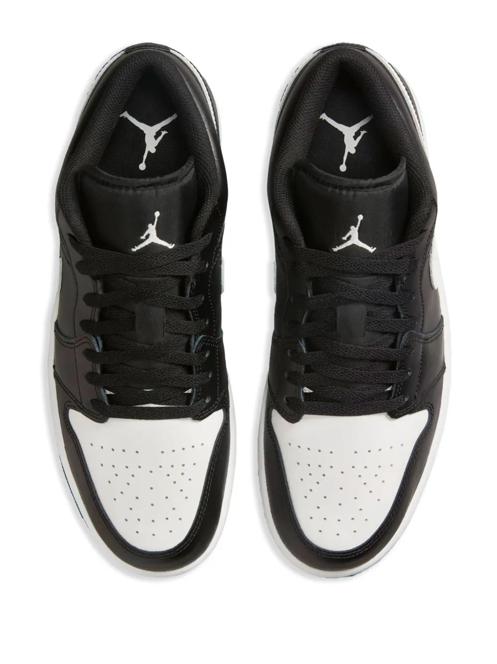 Air Jordan 1 Low Orca - Black/White Sneakers — Black — Size US M 10.5 - US W 12 — Side View