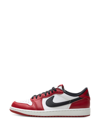 Air Jordan 1 Low Og Sneakers — Red — Size US M 10.5 - US W 12 — Back View