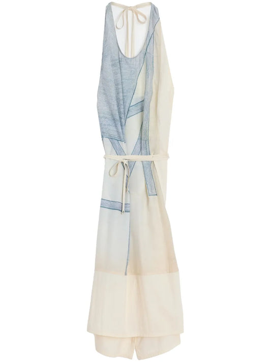 Lemaire X Philippe Weisbecker Apron Dress — White — Size S — Front View