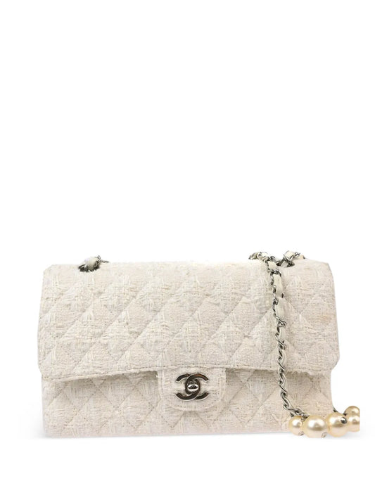 Chanel Pre Owned 2005 Medium Double Flap Shoulder Bag — Same as shown — Size One Size — Front View