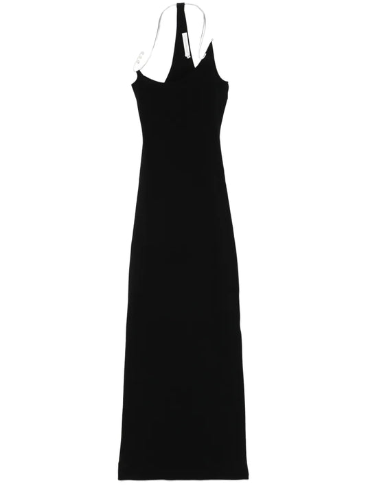 Christopher Esber Levitate Maxi Dress — Black — Size L — Front View