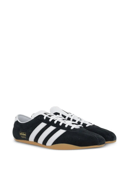 adidas Tokyo Trainers — Black — Size US M 5 - US W 6.5 — Side View