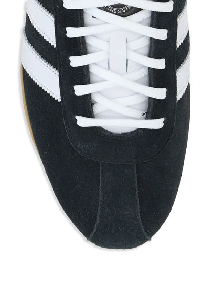 adidas Tokyo Trainers — Black — Size US M 5 - US W 6.5 — Top View
