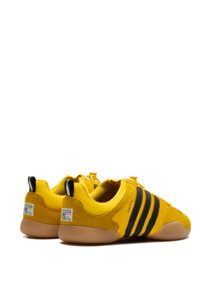 adidas X Bad Bunny Ballerina Bold Gold Sneakers — Banana Yellow — Size US M 8 - US W 9.5 — Back View