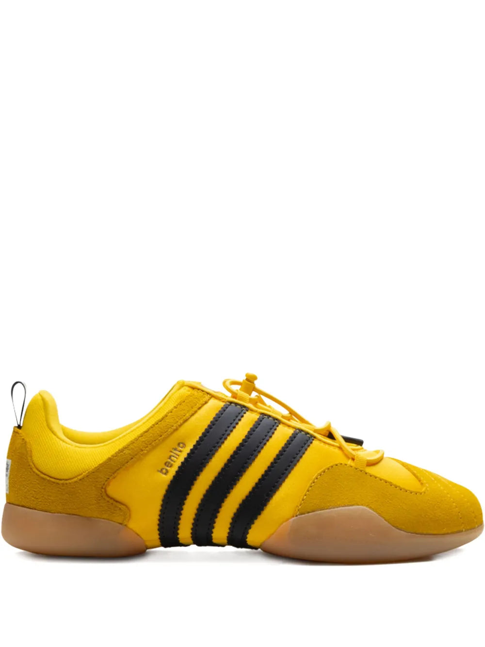 adidas X Bad Bunny Ballerina Bold Gold Sneakers — Banana Yellow — Size US M 8 - US W 9.5 — Front View
