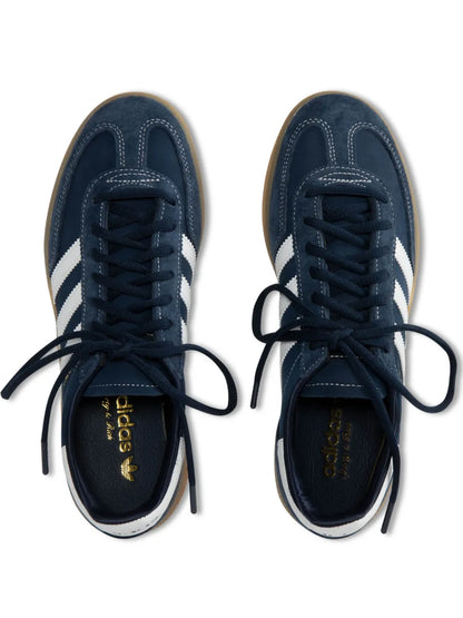 adidas X Sporty & Rich Handball Spezial Suede Sneakers — Navy Blue — Size US M 9 - US W 10.5 — Back View