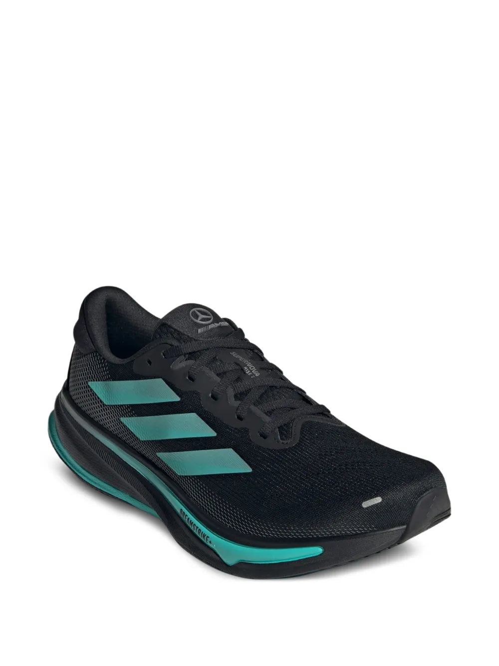 adidas Supernova Rise Trainers — Black — Size US M 4 - US W 5.5 — Side View