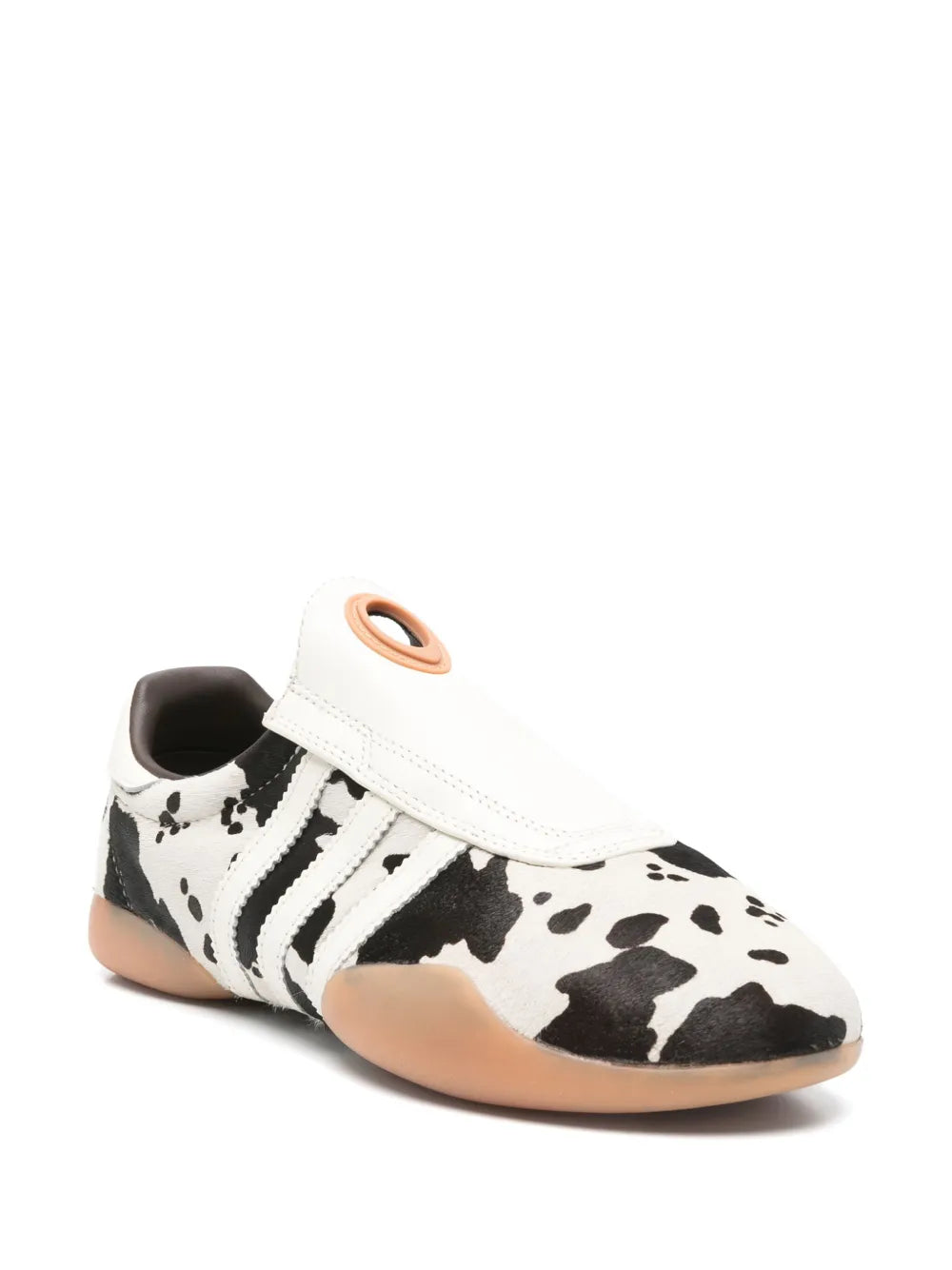 adidas Taekwondo Mei Sneakers — Light Beige — Size US M 9.5 - US W 11 — Side View