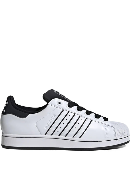 adidas Superstar Ii Cloud White/Cloud White/Core Black Sneakers — White — Size US M 4 - US W 5.5 — Front View