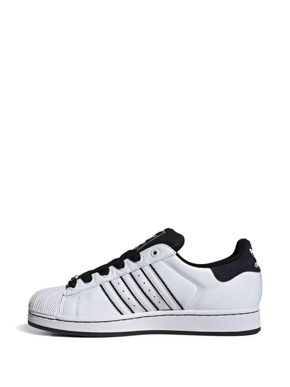adidas Superstar Ii Cloud White/Cloud White/Core Black Sneakers — White — Size US M 4 - US W 5.5 — Top View