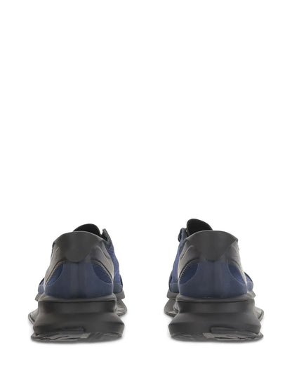 adidas Yeezy Suede Sneakers — Blue — Size US M 3.5 - US W 5 — Back View