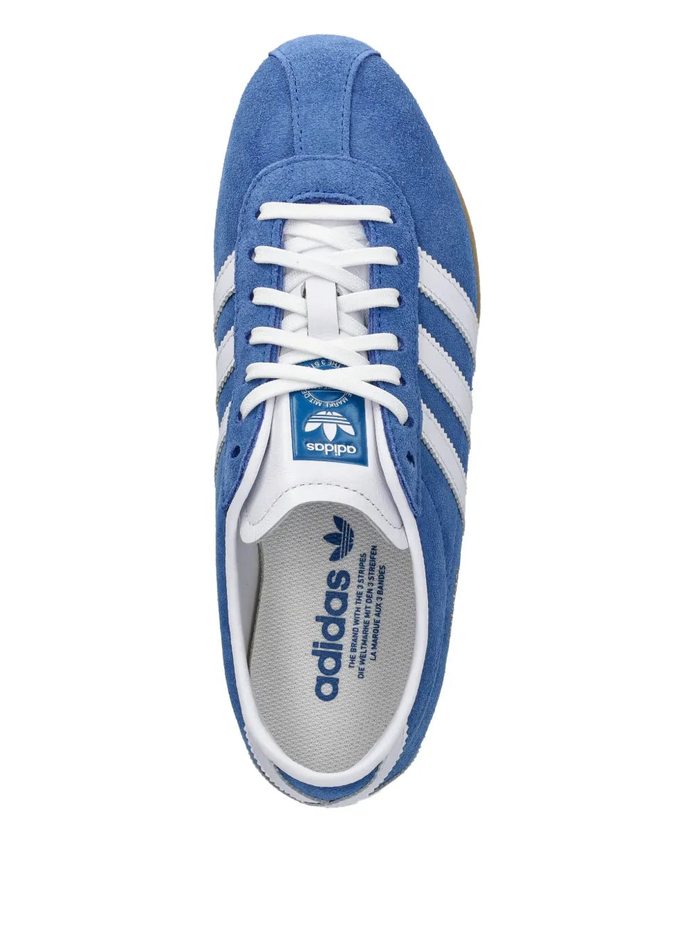 adidas Tokyo Sneakers — Blue — Size US M 11.5 - US W 13 — Top View