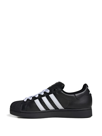adidas Superstar Ii Core Black/White/Core Black Sneakers — Black — Size US M 4 - US W 5.5 — Top View
