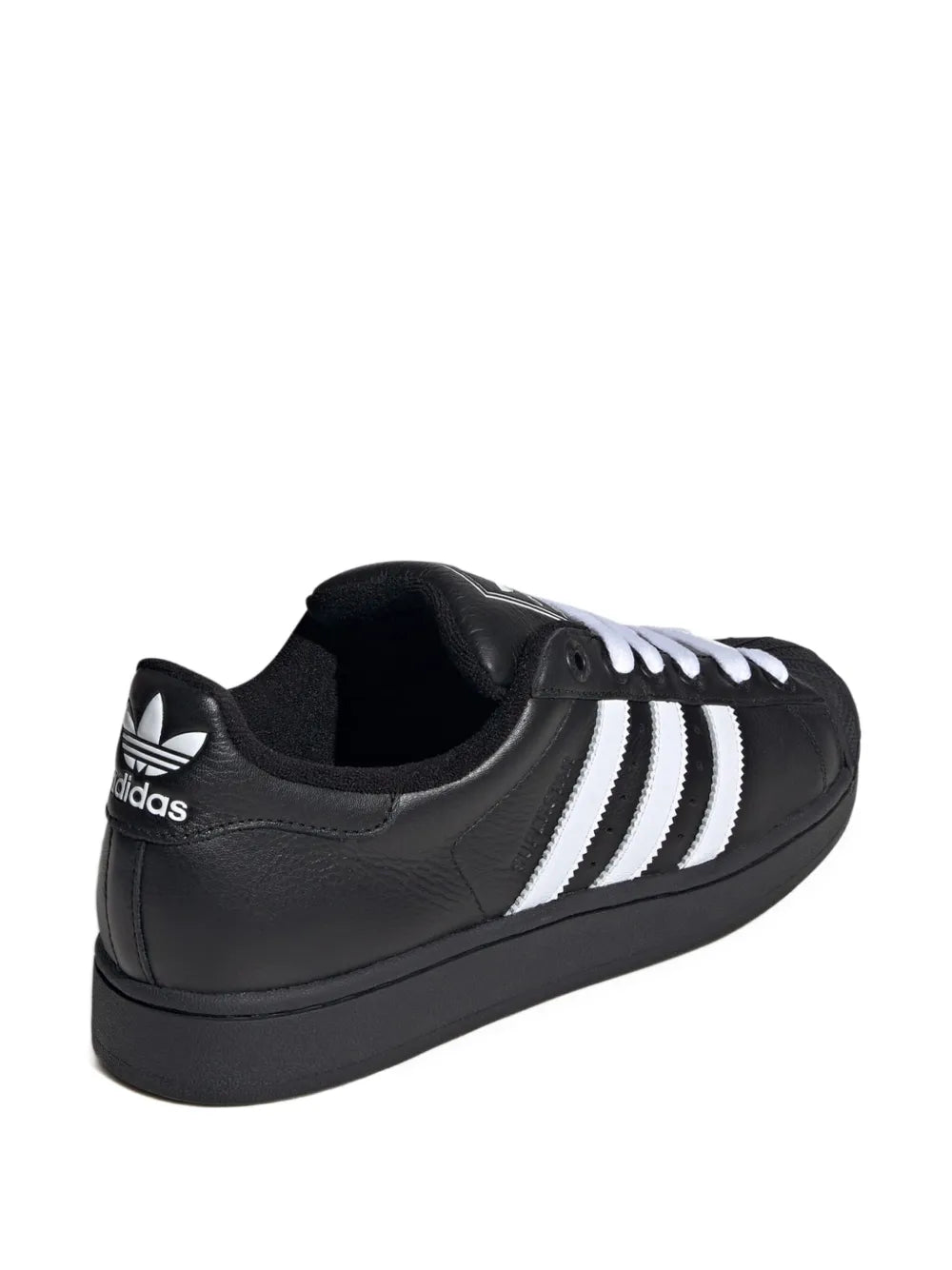 adidas Superstar Ii Core Black/White/Core Black Sneakers — Black — Size US M 4 - US W 5.5 — Back View