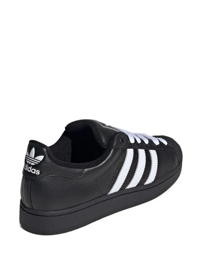 adidas Superstar Ii Core Black/White/Core Black Sneakers — Black — Size US M 4 - US W 5.5 — Back View