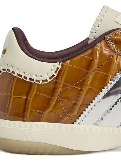 adidas X Wales Bonner Samba Mn Sneakers — Silver-Tone — Size US M 9 - US W 10.5 — Lifestyle View