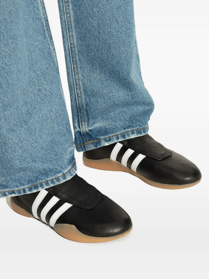 adidas Taekwondo Mei Sneakers — Black — Size US M 9.5 - US W 11 — Lifestyle View
