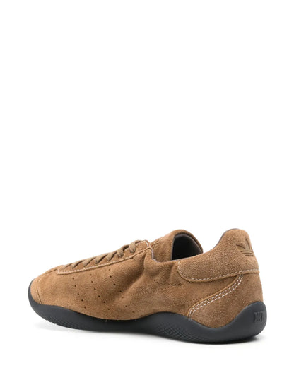 adidas X Wales Bonner Suede Sneakers — Brown — Size US M 8 - US W 9.5 — Back View