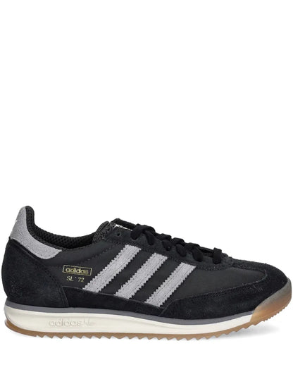 adidas Sl 72 Sneakers — Black/Grey — Size US M 9 - US W 10.5 — Front View