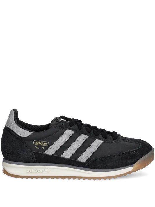 adidas Sl 72 Sneakers — Black/Grey — Size US M 9 - US W 10.5 — Front View