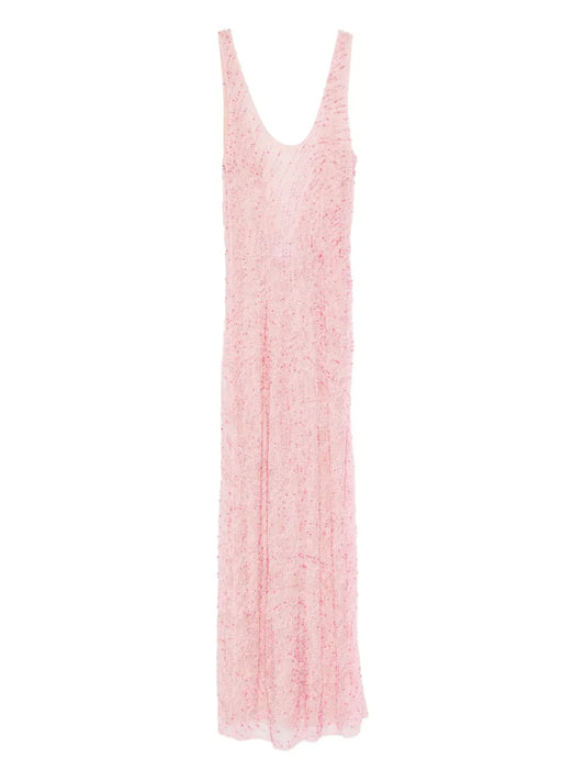 Roberta Einer Roma Dress — Pink — Size S — Front View