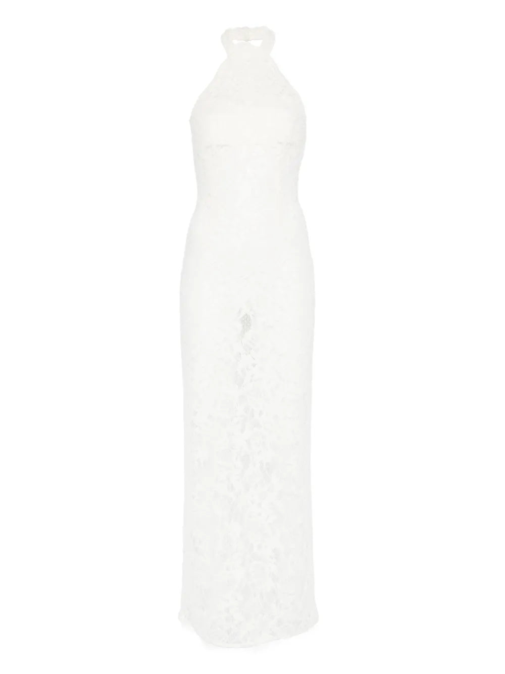 Manuri Cherie Lace Maxi Dress — White — Size XS — Front View