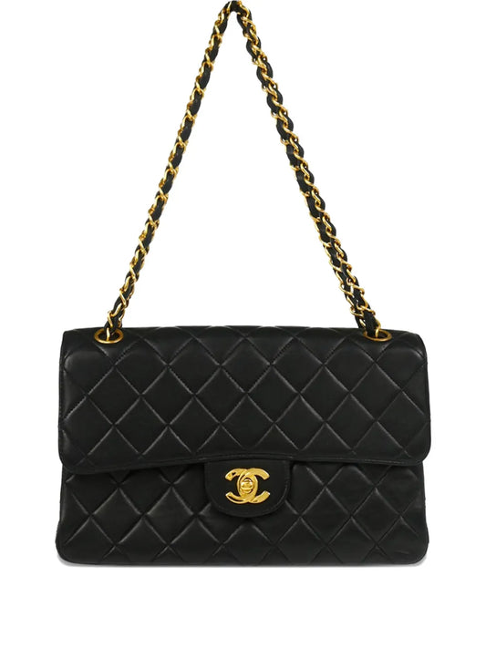 Chanel Pre Owned 1995 Double Sided Classic Flap Shoulder Bag — Same as shown — Size One Size — Front View