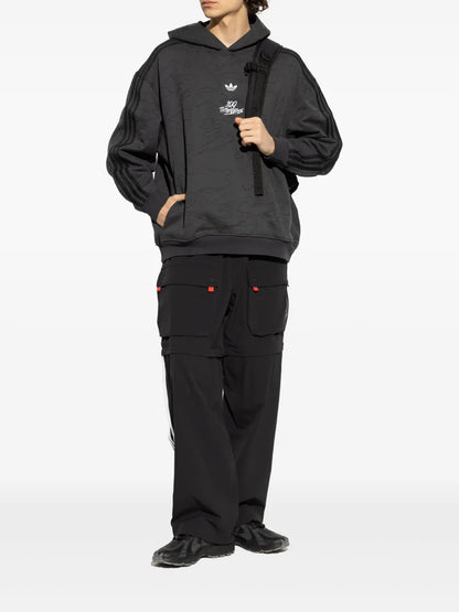 adidas X 100 Thieves Savage Sneakers — Black — Size US M 7 - US W 8.5 — Lifestyle View