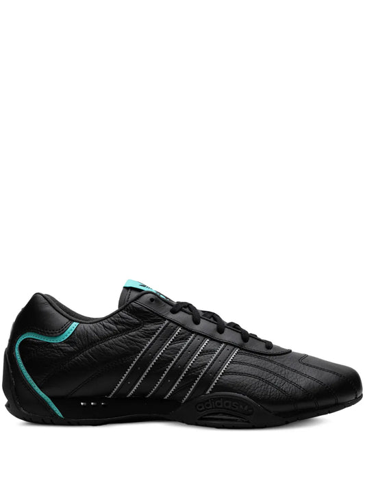 adidas X Mercedes-Amg Petronas Formula One Team Adi Racer Sneakers — Black — Size US M 6 - US W 7.5 — Front View