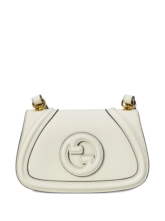Gucci Blondie Leather Shoulder Bag — Same as shown — Size One Size — Front View