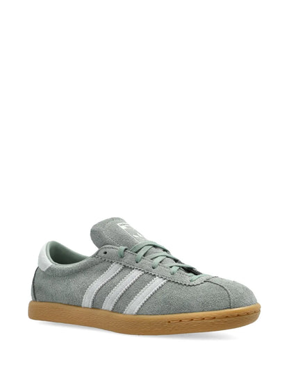 adidas Tobacco Suede Sneakers — Light Green — Size US M 11.5 - US W 13 — Side View