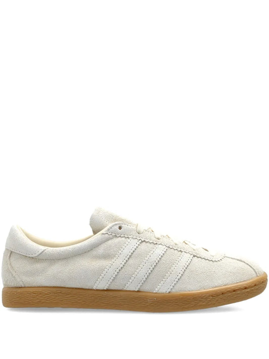 adidas Tobacco Suede Low-Top Sneakers — Creamy White — Size US M 11.5 - US W 13 — Front View