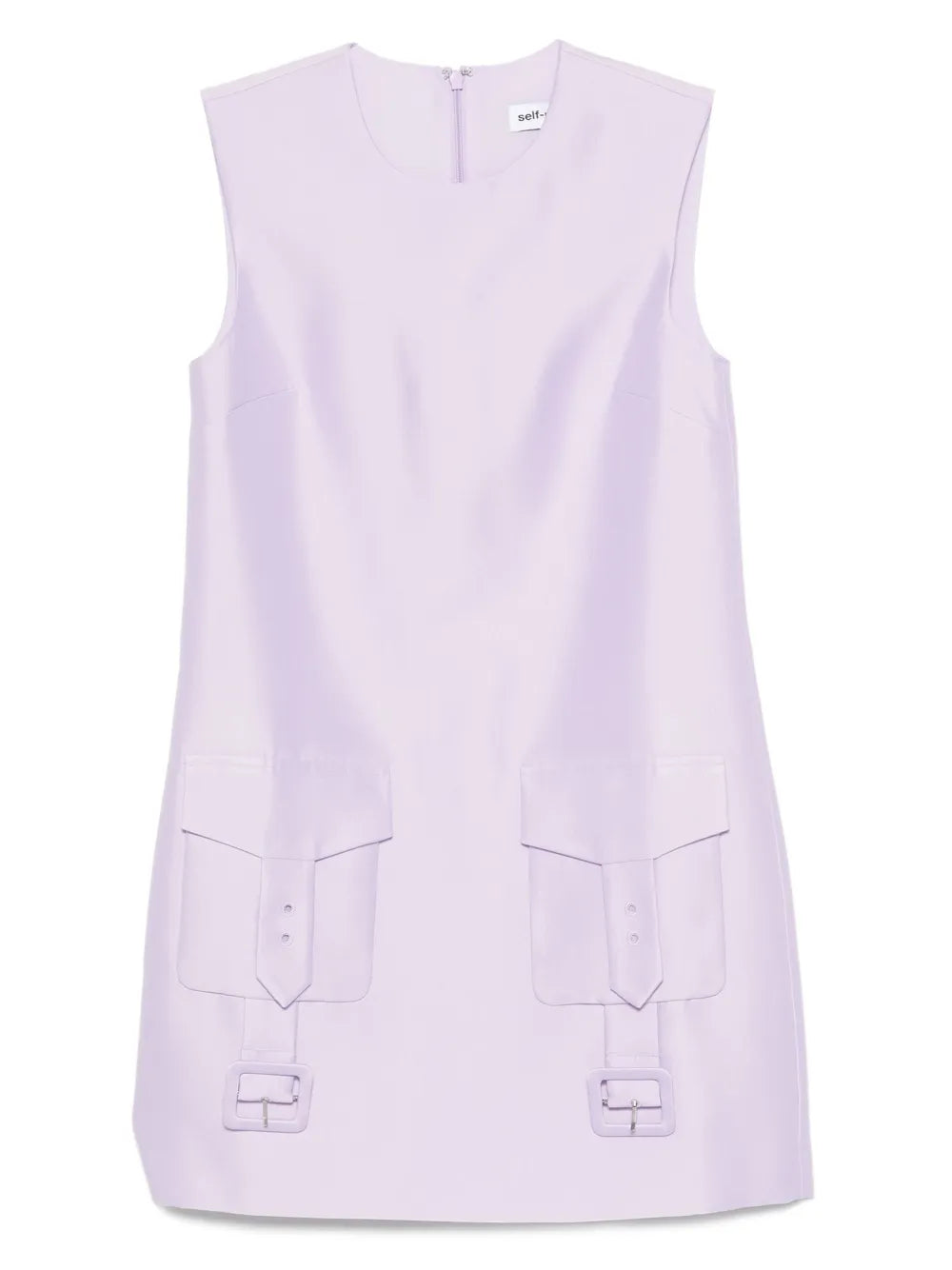 Self Portrait Taffeta Mini Dress — Same as shown — Size XS — Front View