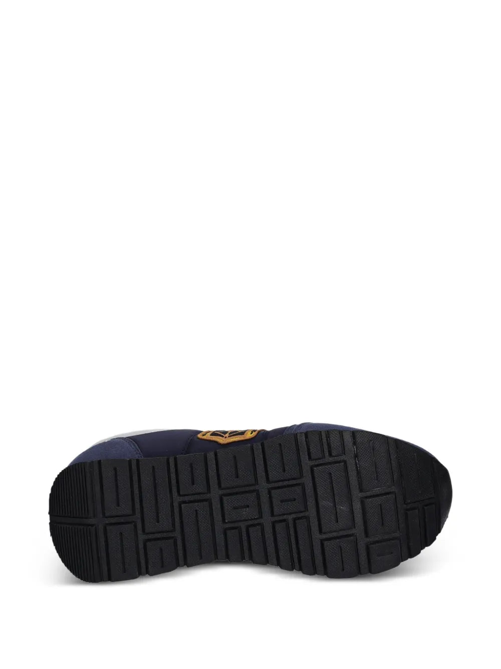 Aeronautica Militare Patch-Detail Sneakers — Navy Blue — Size US M 5.5 - US W 7 — Top View