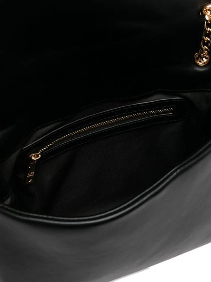 Love Moschino Quilted Logo Plaque Shoulder Bag — Same as shown — Size One Size — Detail View