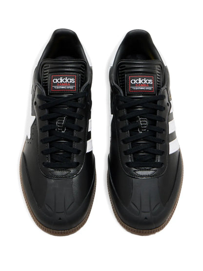 adidas X Bape Samba Sneakers — Black — Size US M 8 - US W 9.5 — Side View