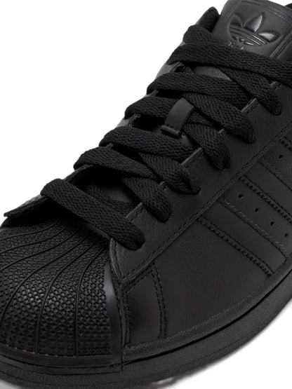 adidas Superstar Ii Sneakers — Black — Size US M 11.5 - US W 13 — Back View