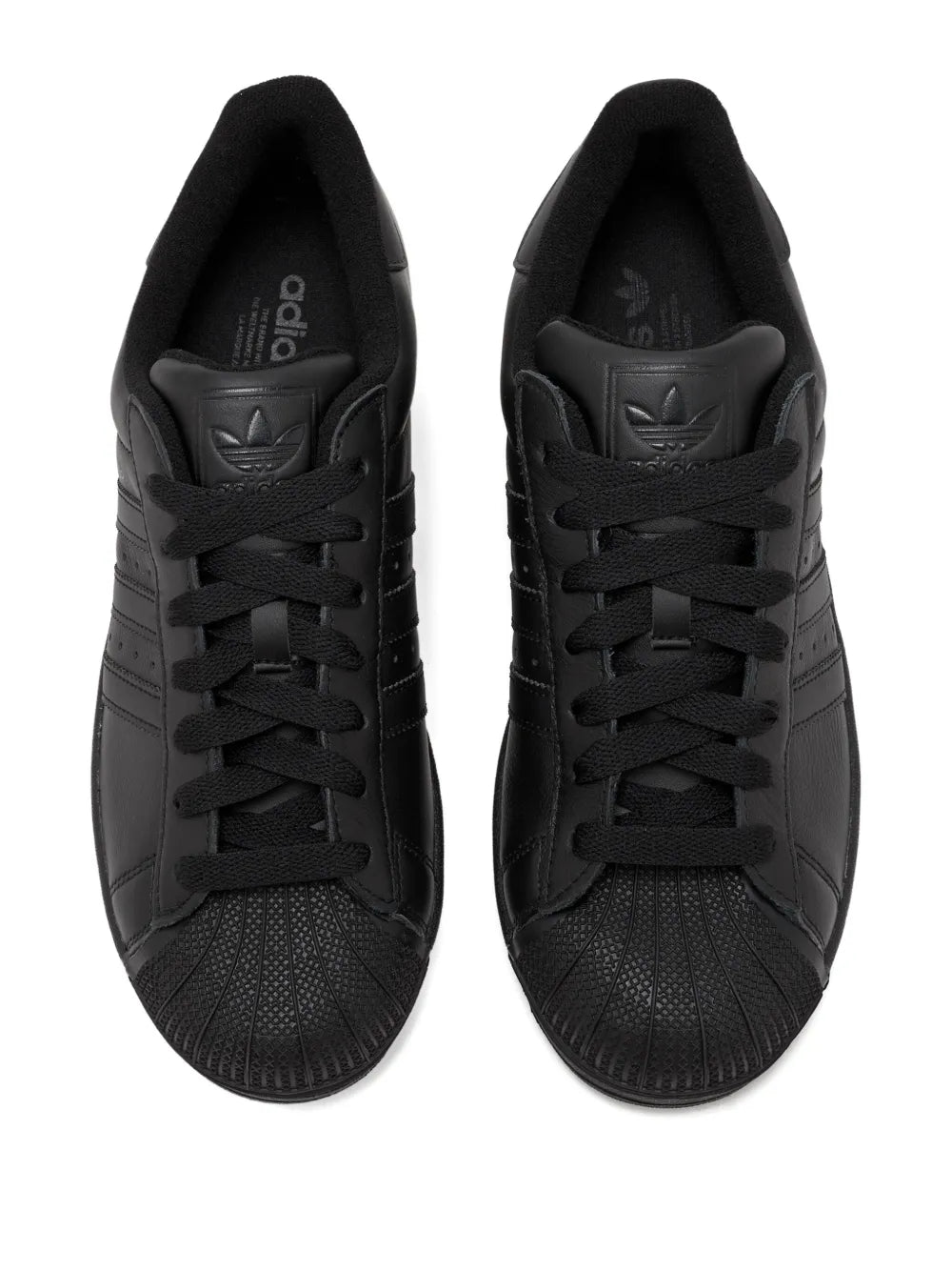 adidas Superstar Ii Sneakers — Black — Size US M 11.5 - US W 13 — Side View