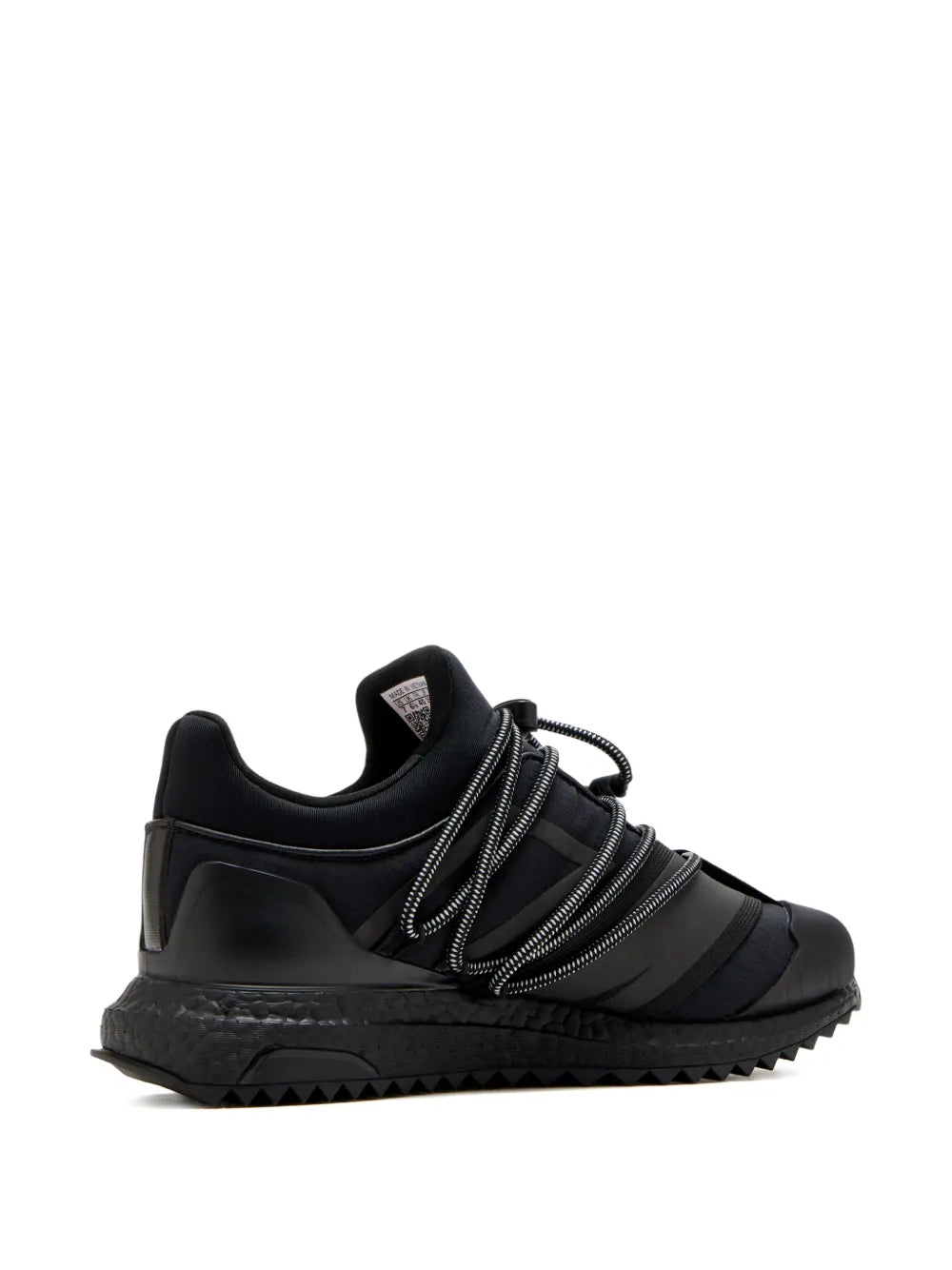 adidas X Moon Boot Sneakers — Black — Size US M 6 - US W 7.5 — Back View