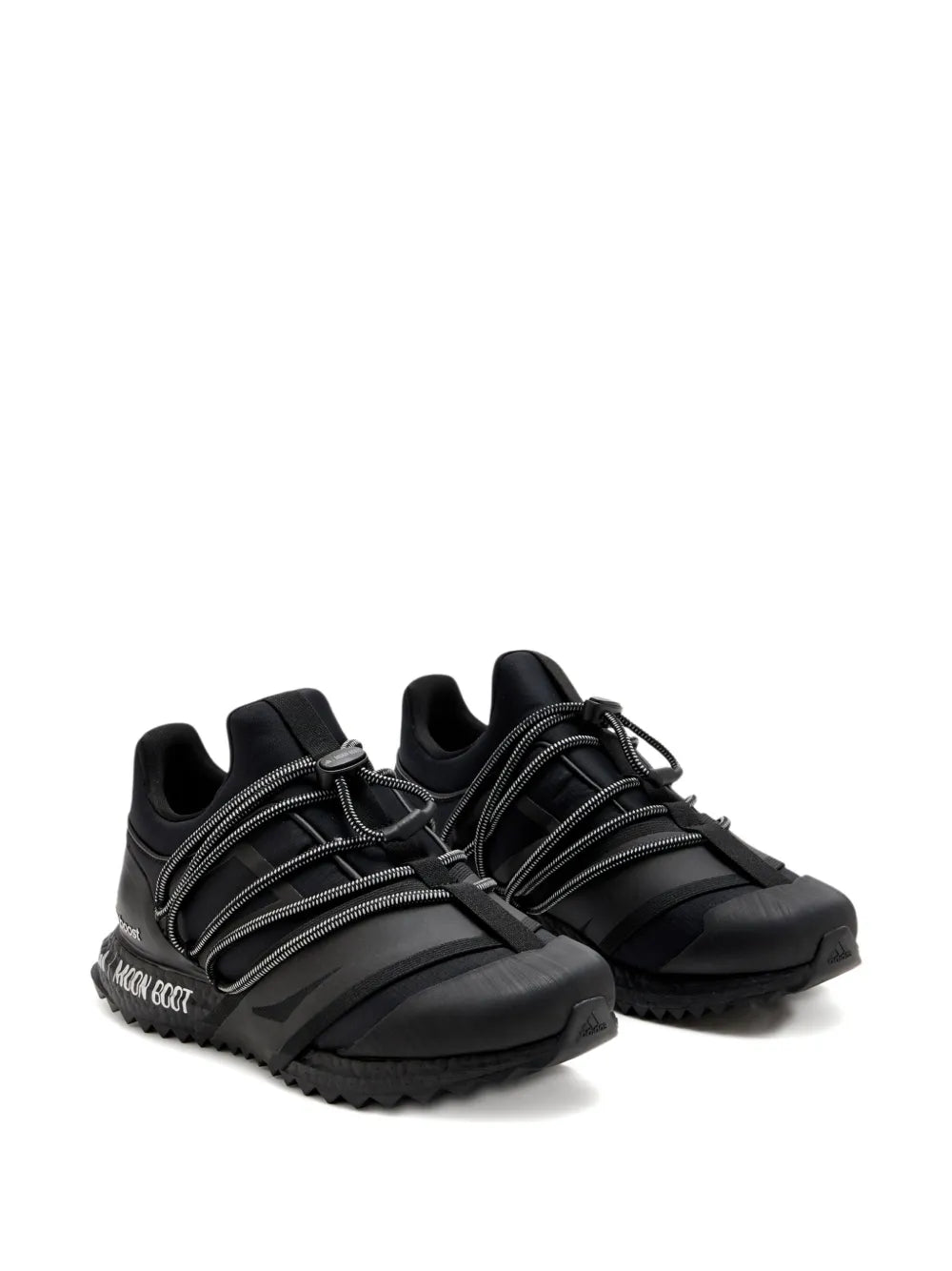 adidas X Moon Boot Sneakers — Black — Size US M 6 - US W 7.5 — Side View